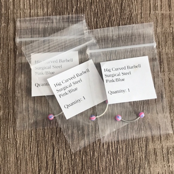 16g curved barbell - Picture 3 of 3